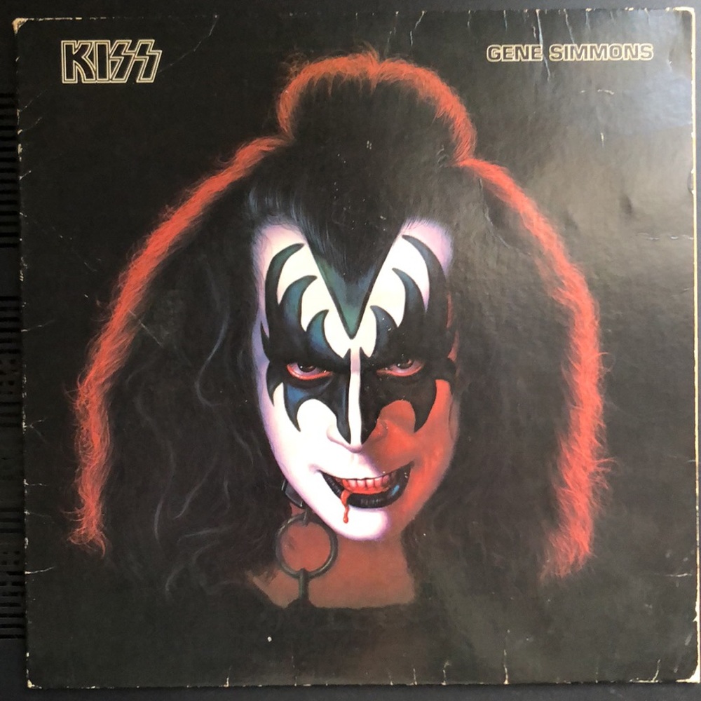 Kiss Gene Simmons Album Cover